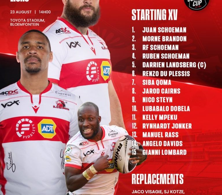 Landsberg leads Lions into Bloem