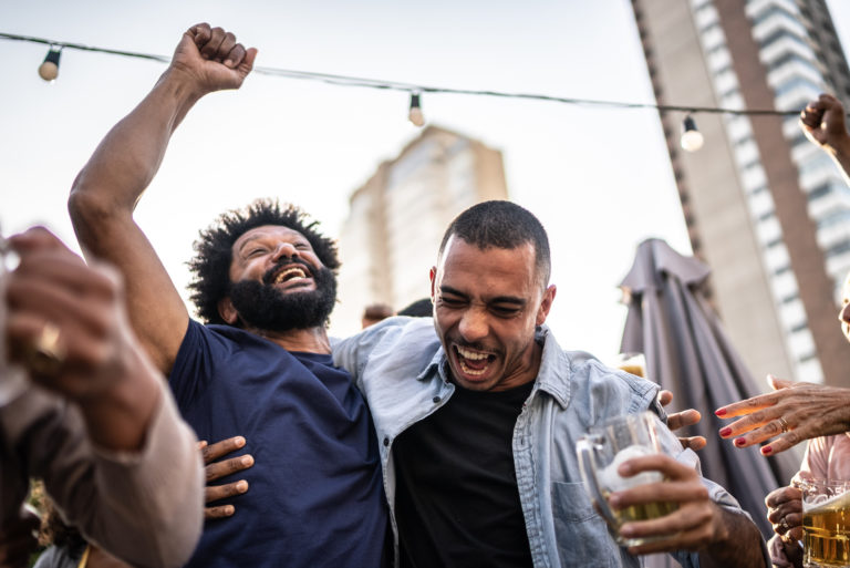 Nothing brings people together like Rugga and Simba 