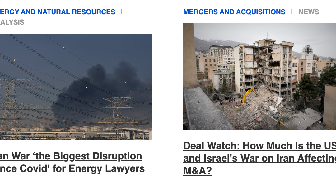 The Iran War Is Killing People, But How Has It Impacted Biglaw’s Billables?