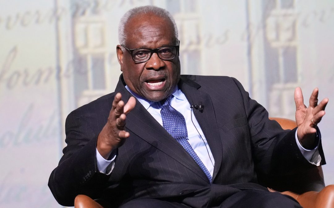 Increasing court security concerns restrict some activities, Justice Thomas says