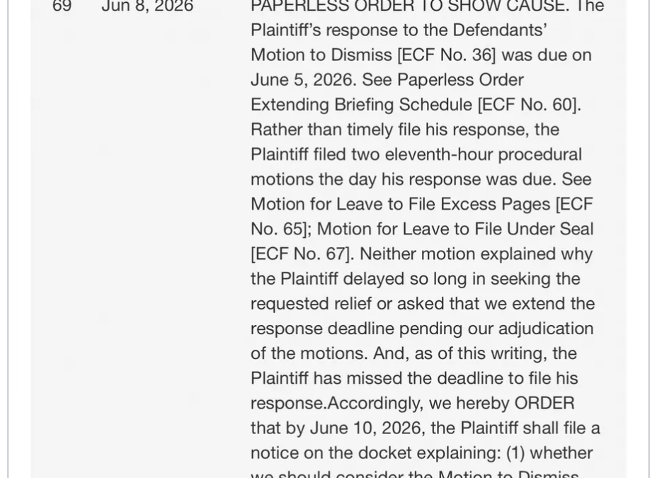 Trump Lawyers Keep Missing Easy Filing Deadlines… How Is This Hard For Them?