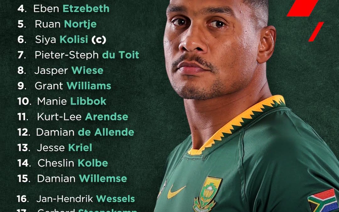 Manie backed to steer Bok attack