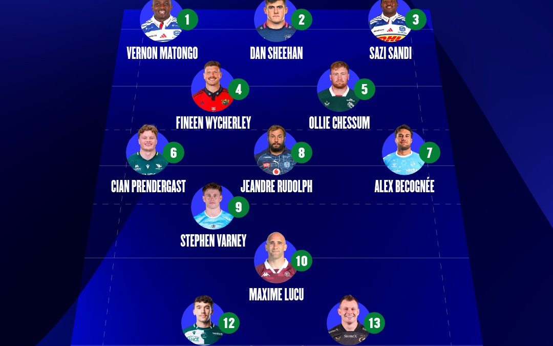 Champions Cup Team of the Week (Round 1)